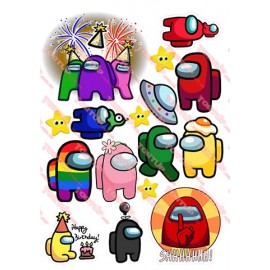 Вафельна картинка Мультфільми різні 392